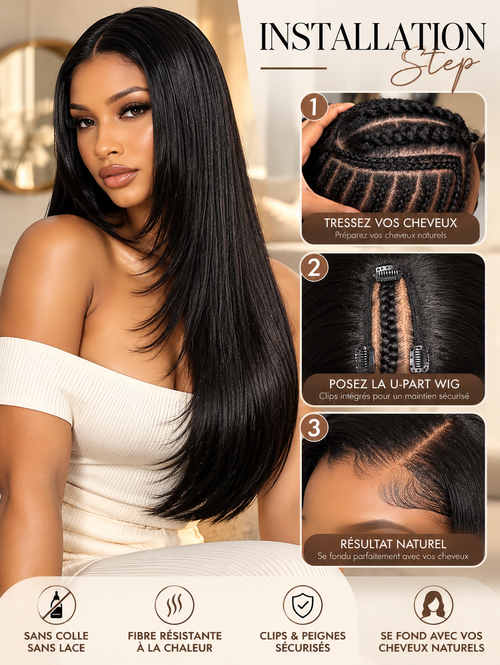 U- Part Wig